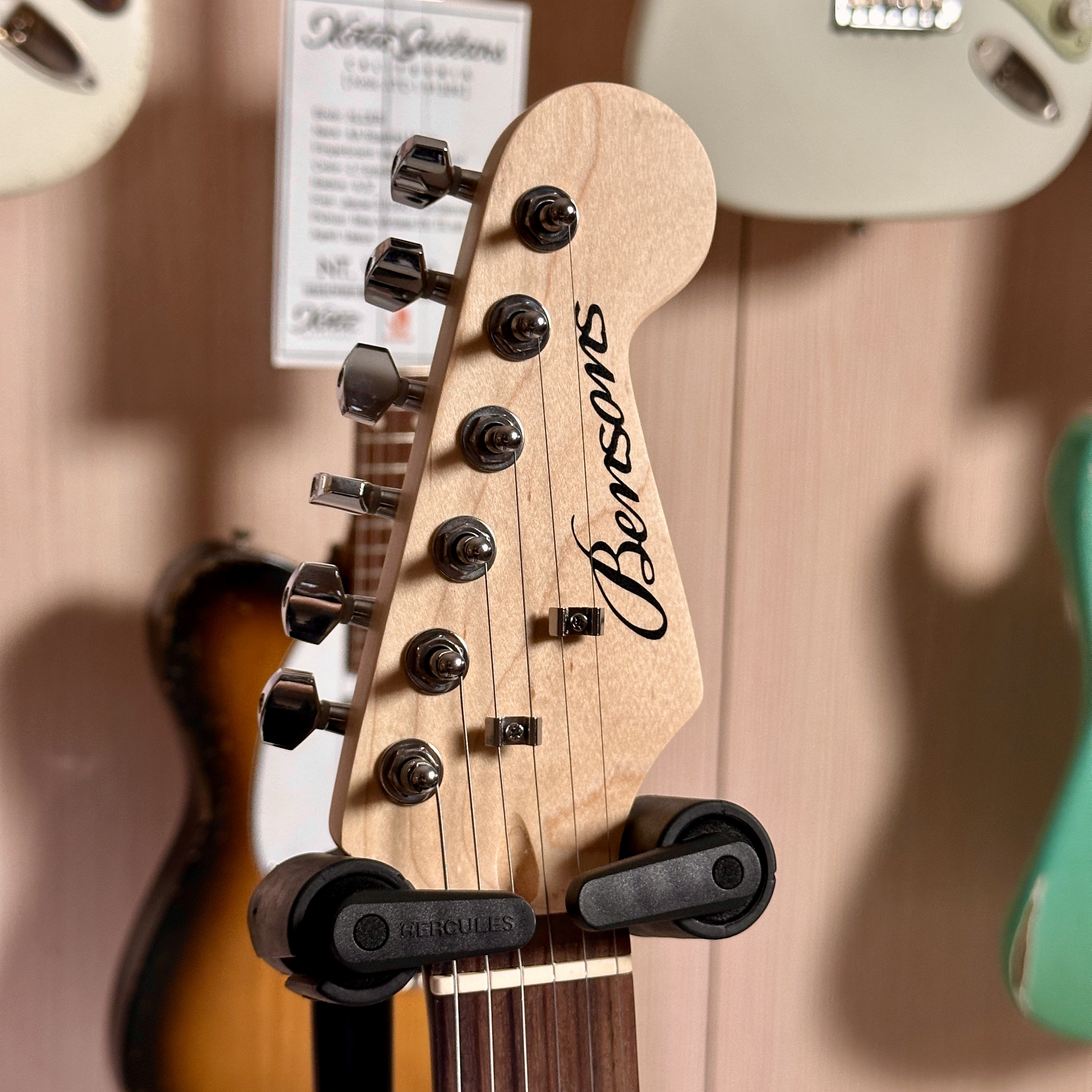 Bensons Bensons Stratocaster ST-3 入門電吉他 水藍 第 5 張圖片｜三峽吉他 / Bass