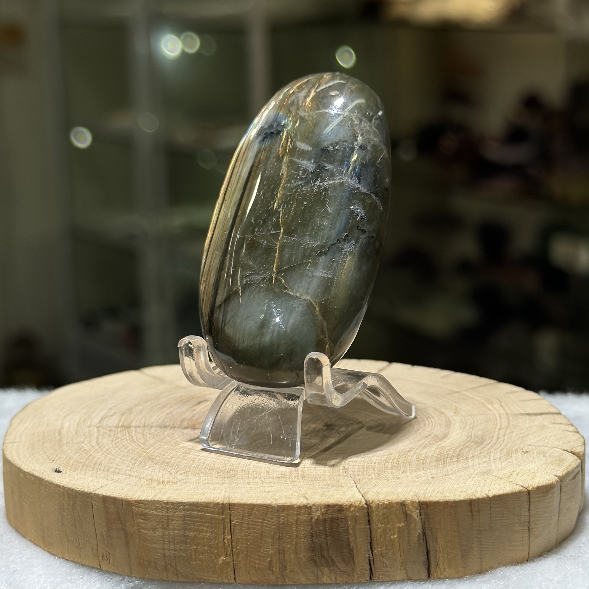 拉長石原石 (不連座) #04