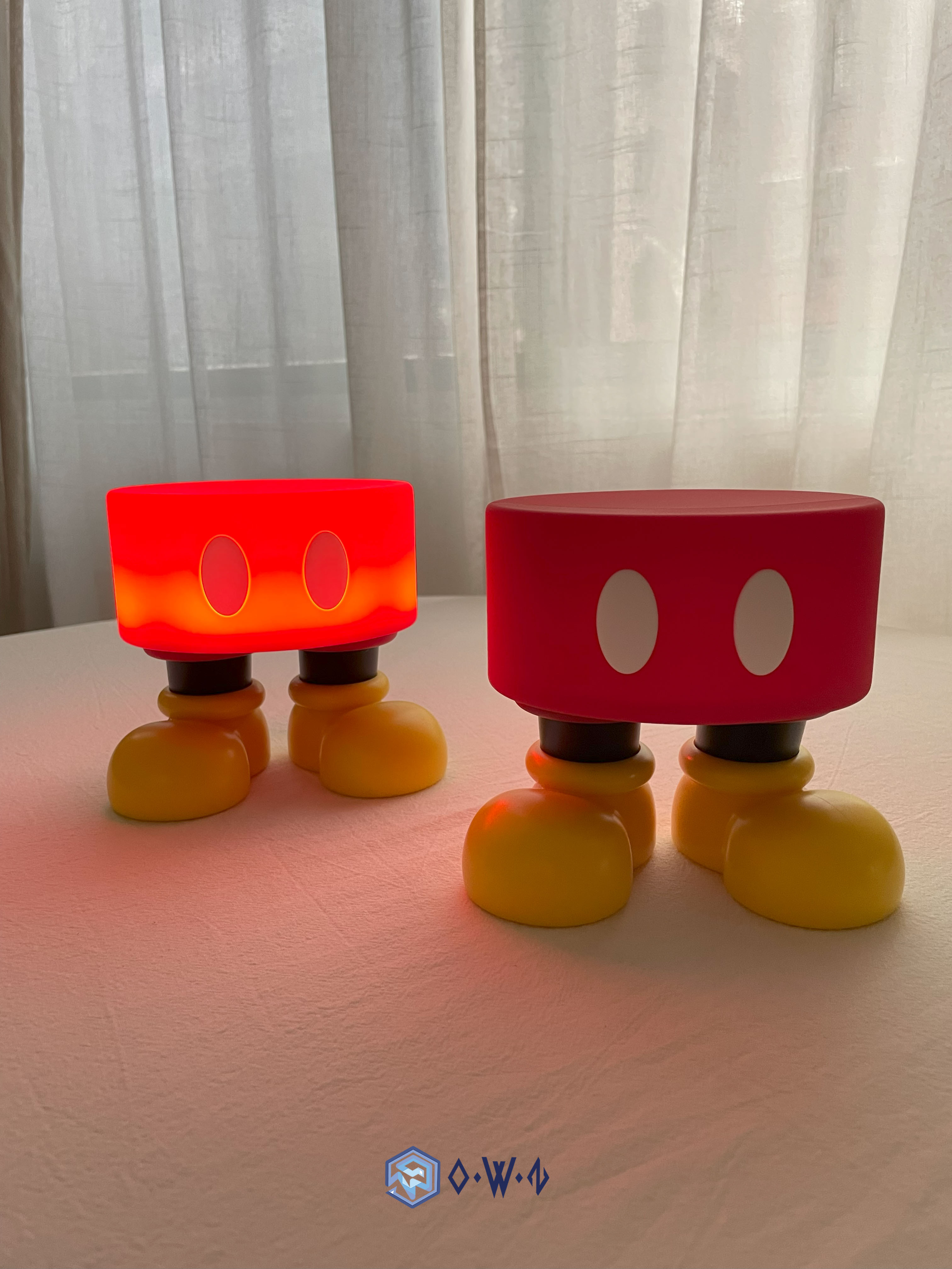 【現貨】SUNDAY HOME 迪士尼 Disney 正版授權 米奇 小椅凳 小夜燈 造型 公仔 擺件