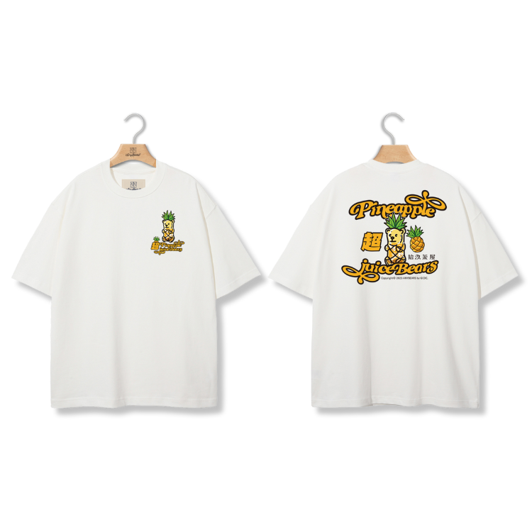 ANYBEARS® 超派熊 Pineapple Juice BEAR 短Tee