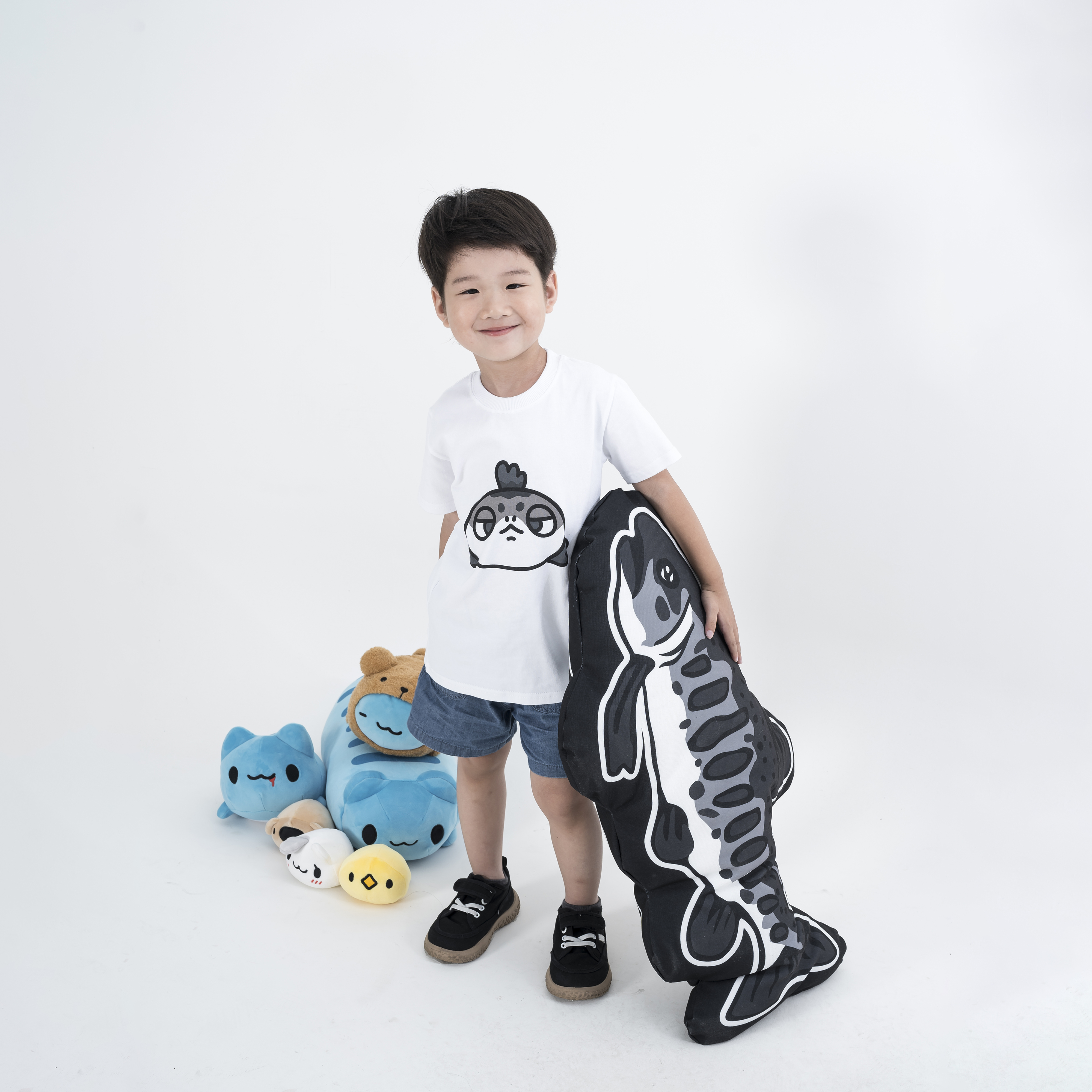 AGILITY x CAPOO Collaboration KID Tee 貓貓蟲咖波 童裝Tee [AG-CP-6]