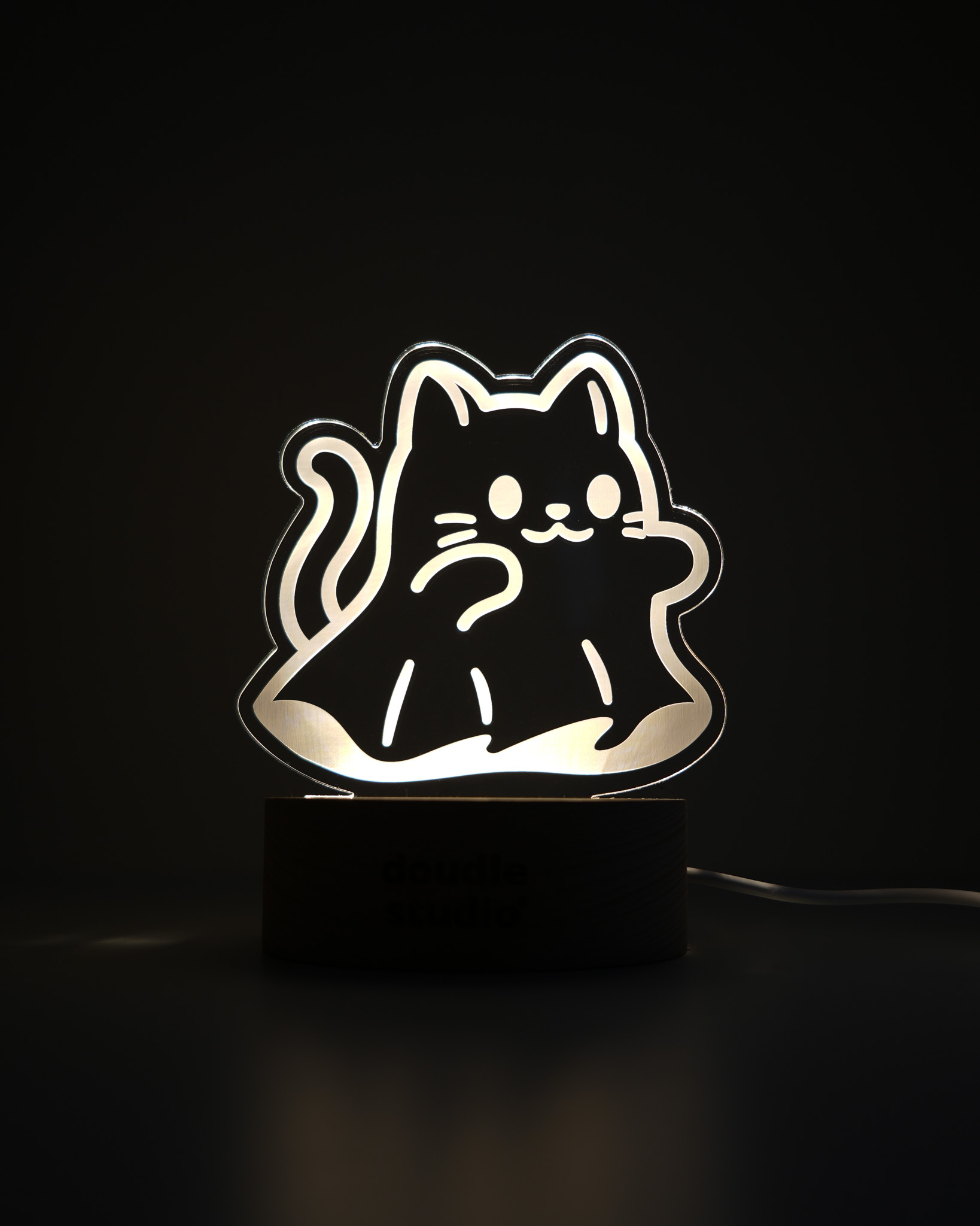 靈魂喵喵小夜燈