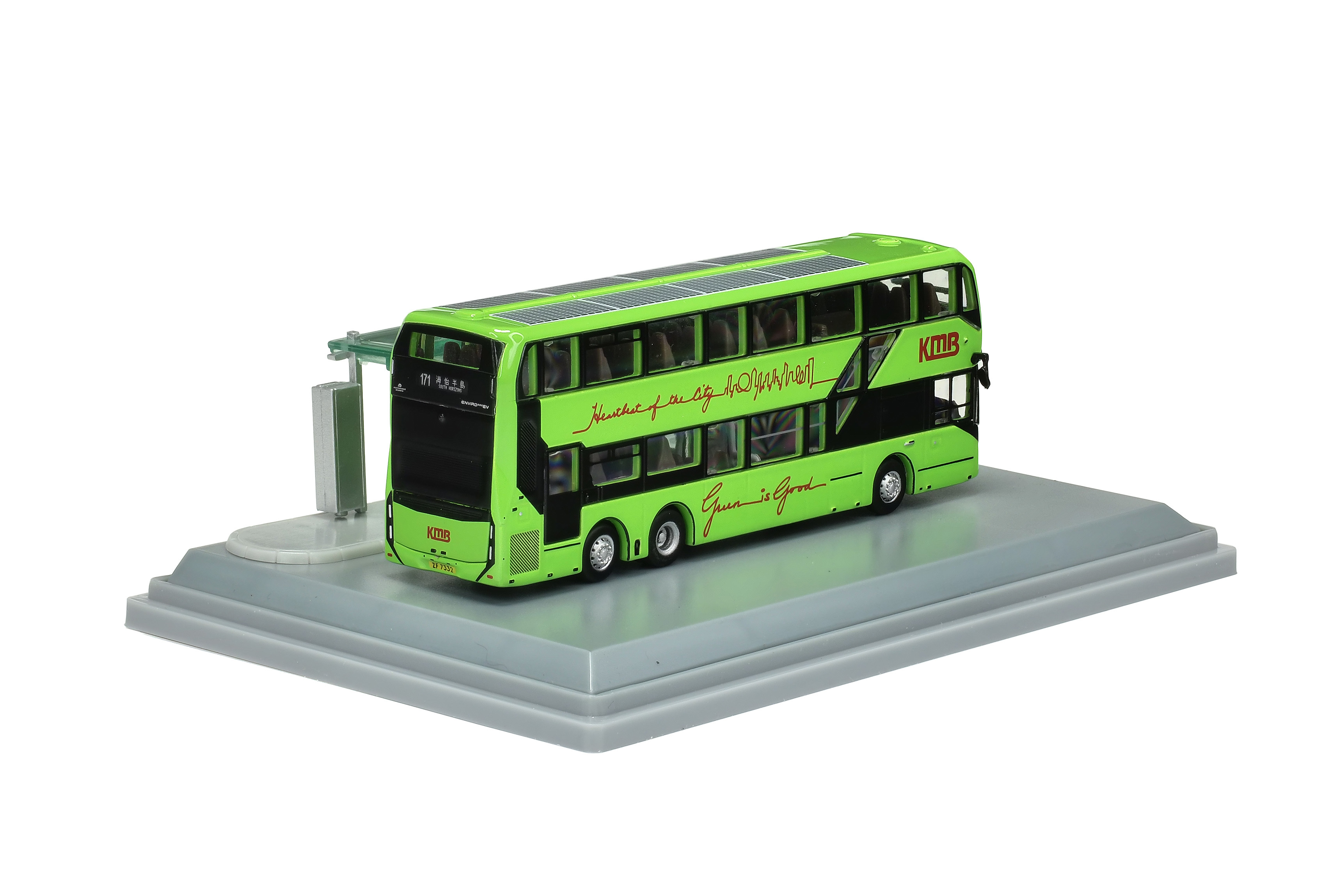 KMB2024033 1:120 九巴丹尼士E500EV電動巴士12米 (171)