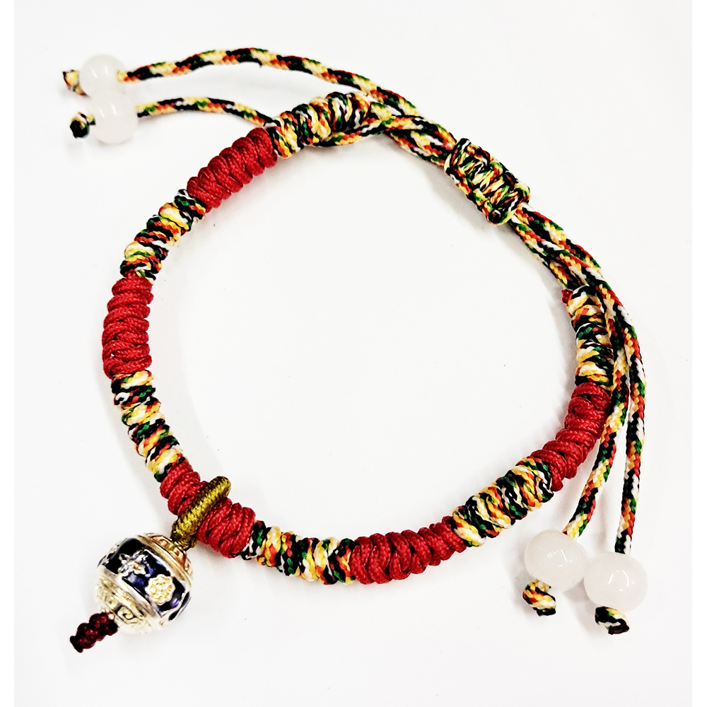 六字真言{琺瑯}五色線手練【十方】153587