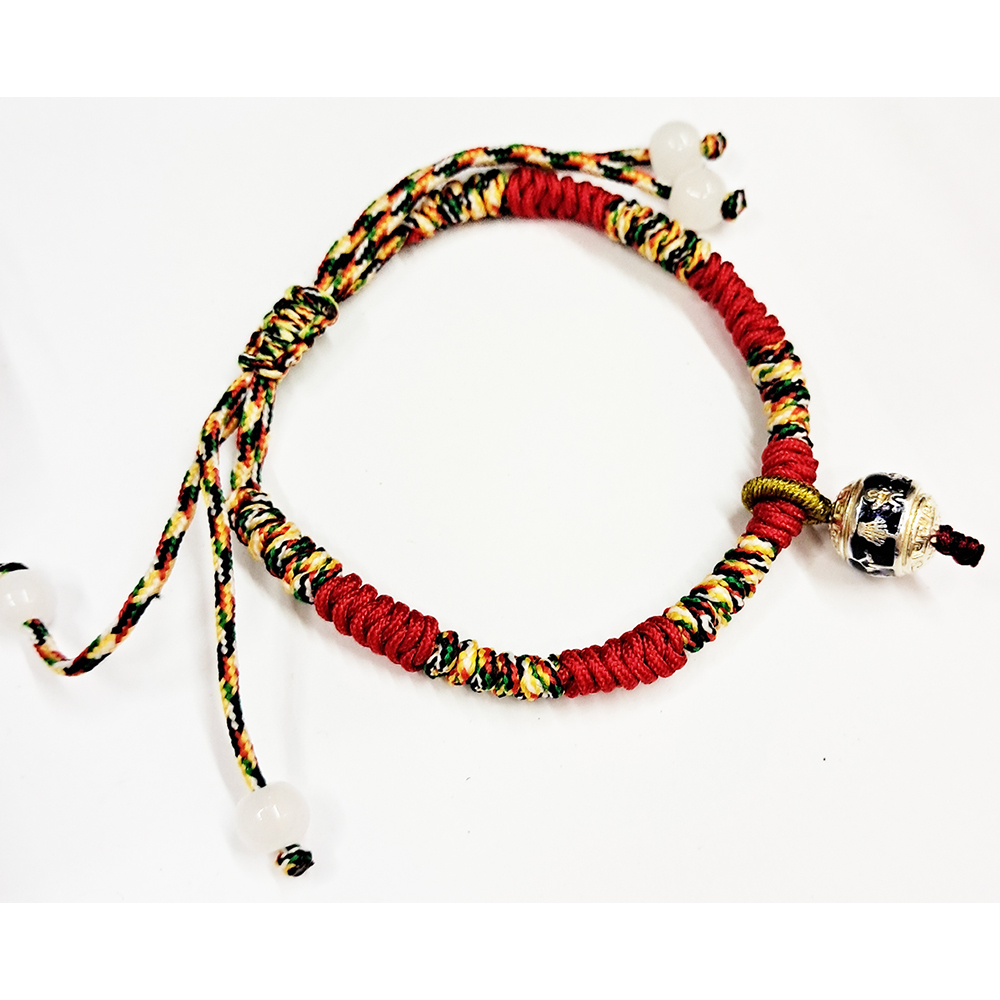 六字真言{琺瑯}五色線手練【十方】153587