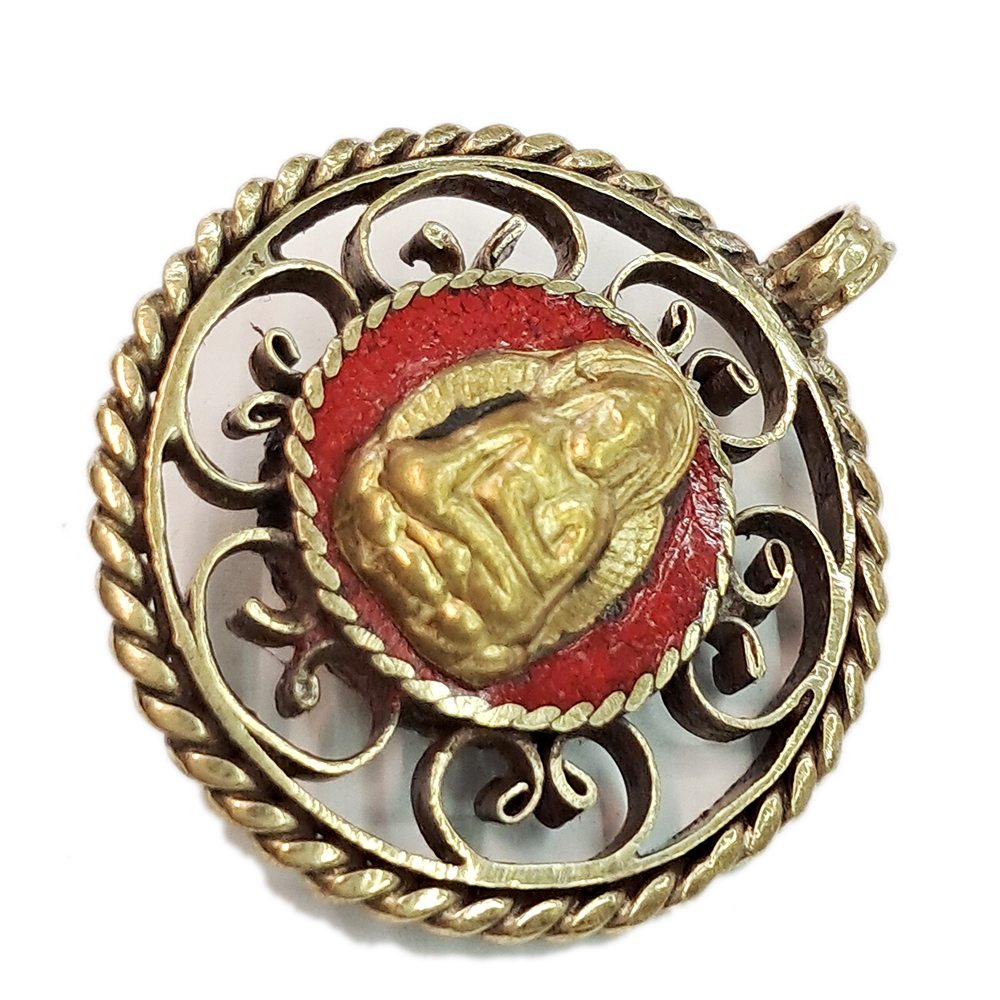 佛藏式寶石項鍊3.5公分【十方】142157