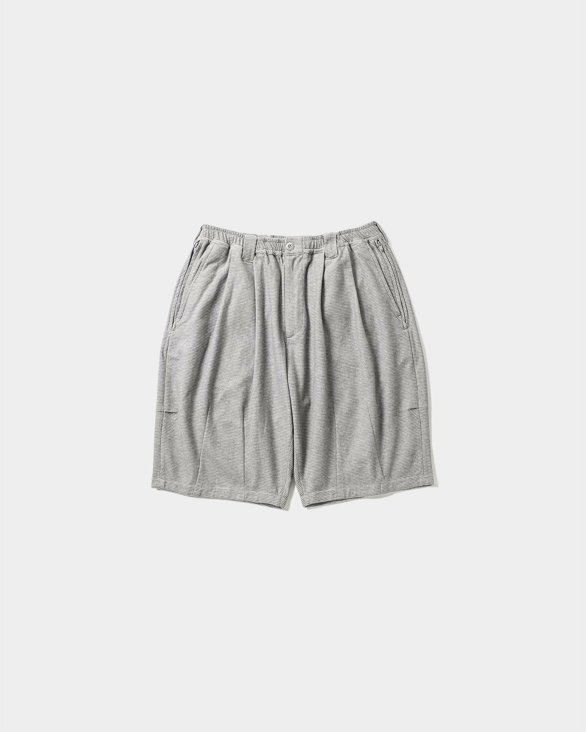 TIGHTBOOTH 24S/S HONEYCOMB BORDER BIG SHORTS