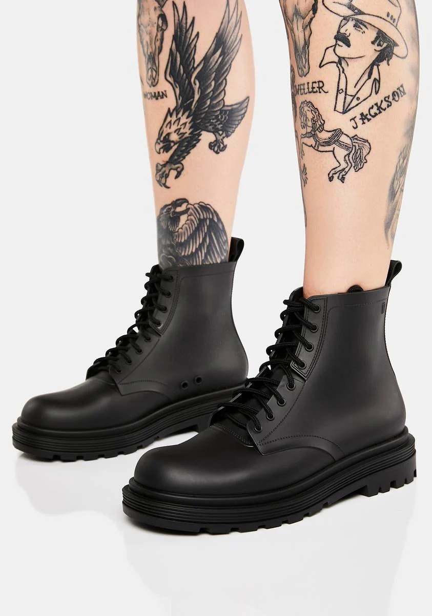 【預購】MELISSA Coturno F081317 女裝靴（黑色）