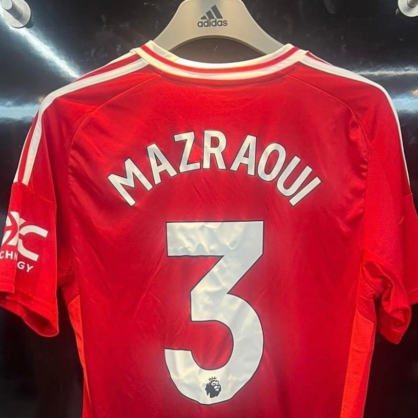 2024 Manchester United Home Shirt with Nameset