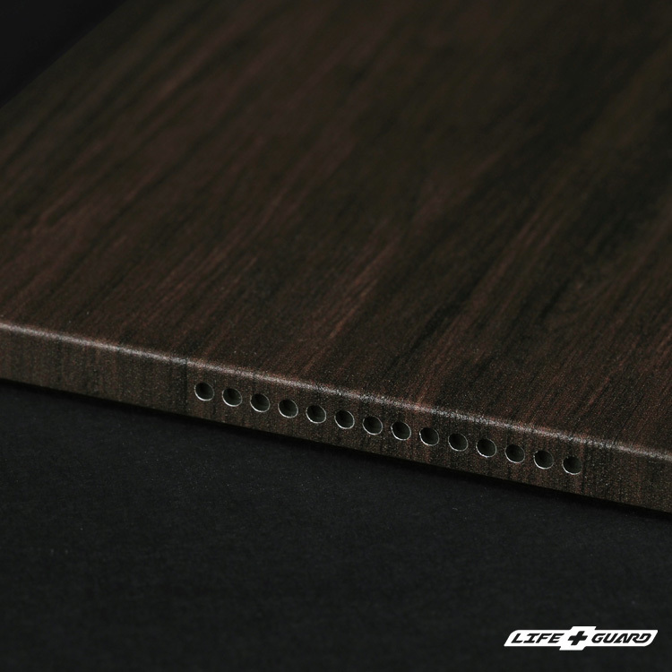 LIFE+GUARD iPad PRO 11'' M4 專用木紋貼膜特寫產品圖