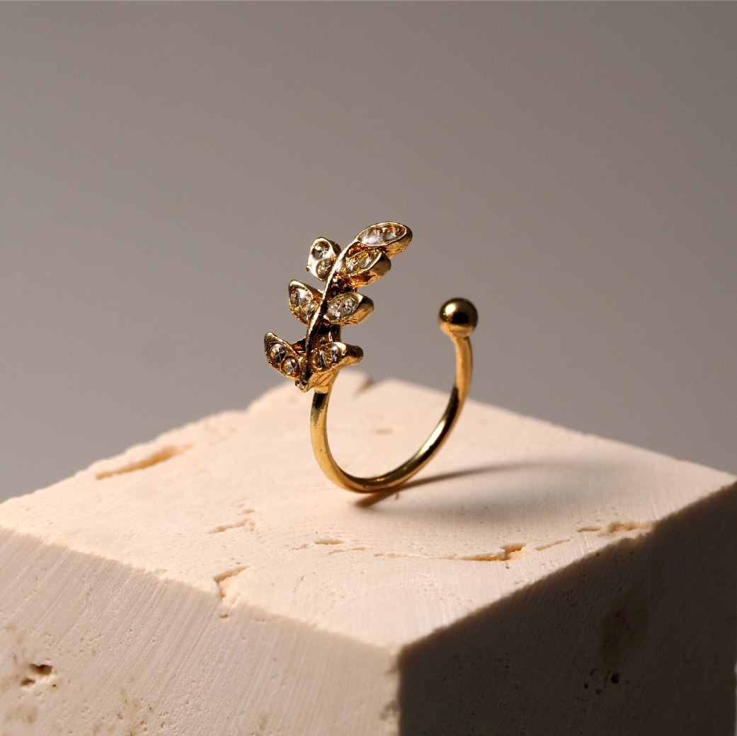 【AOI】落葉的季節還早呢-免耳洞耳骨夾