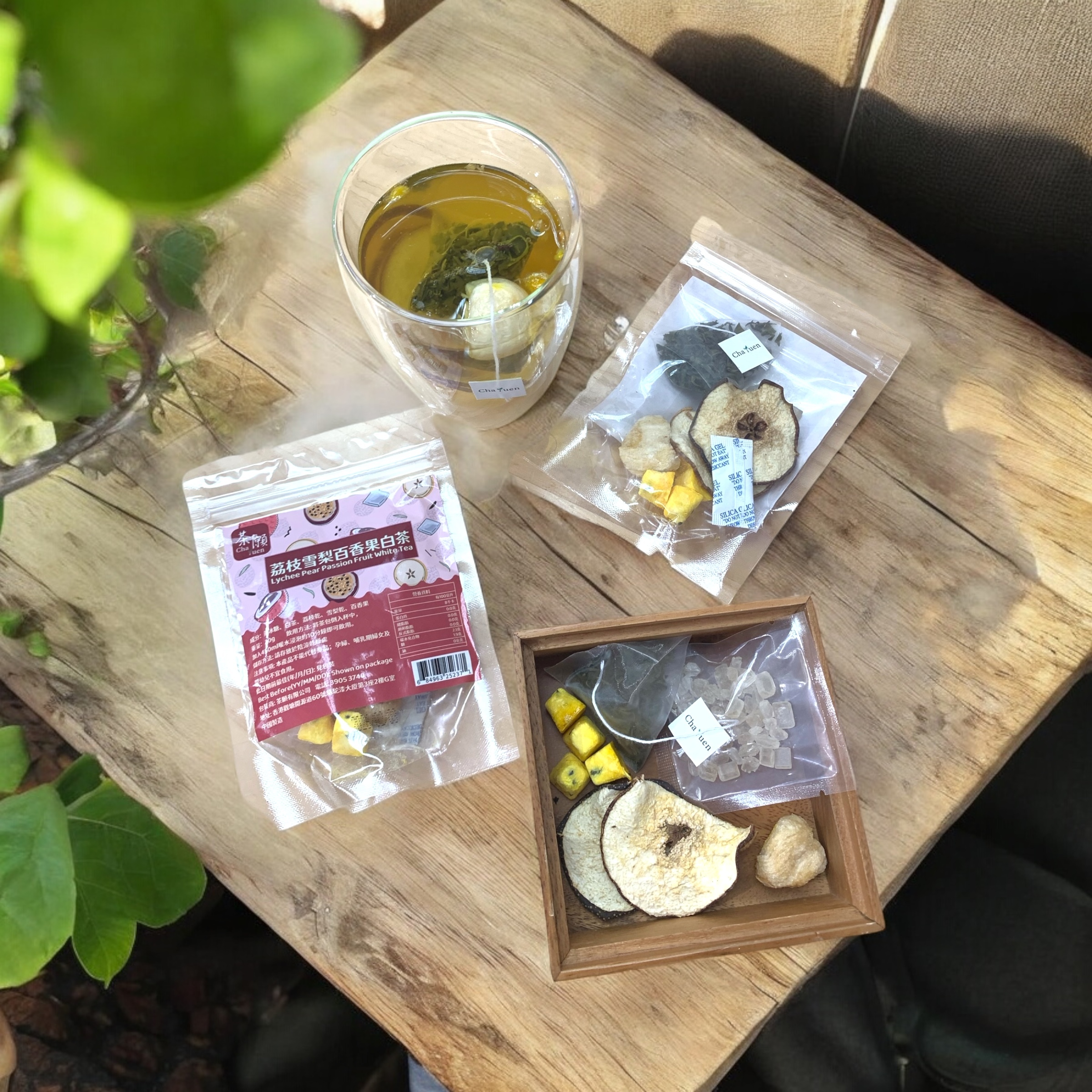 Cha Yuen - Lychee Pear Passion Fruit White Tea 20g