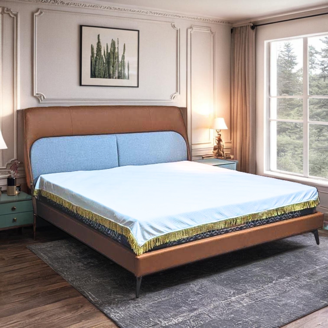 君特 | 大氣軟包 | 6尺皮質床檯組