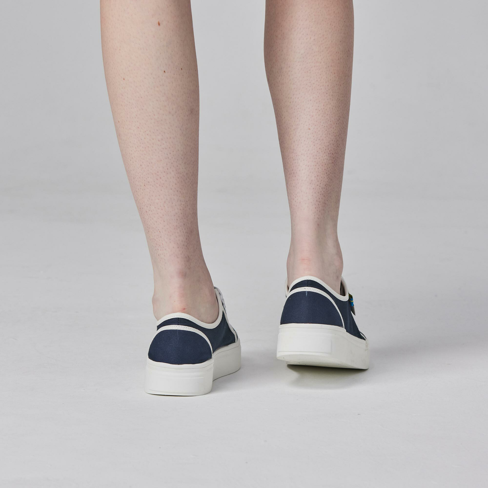 moz Sweden moose small fragrant casual shoes sneakers (blue)