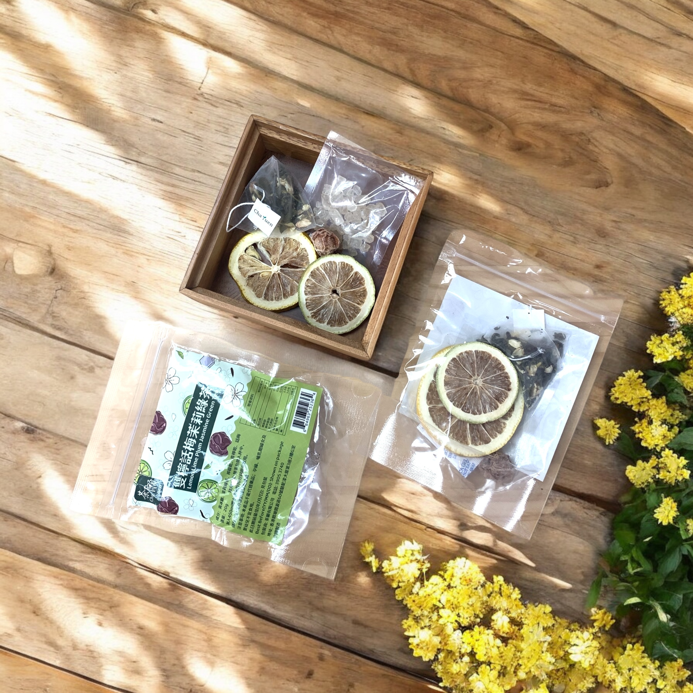 Cha Yuen - Lemon Lime Plum Jasmine Green Tea 20g