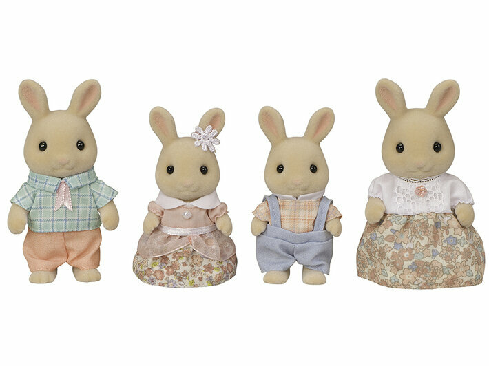 Sylvanian Familie 森林家族 - 牛奶兔家族