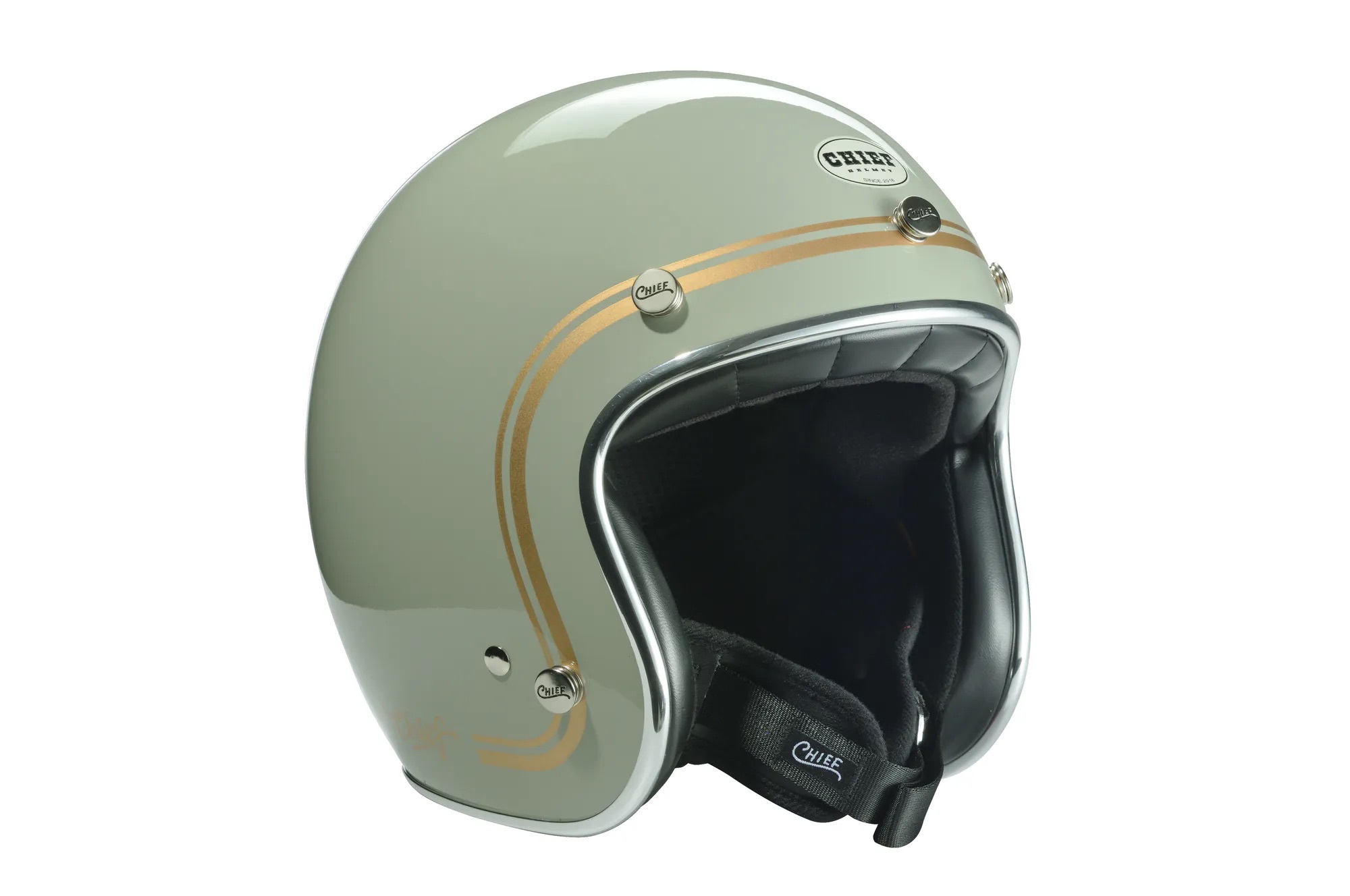 CHIEF TICUNA 橄欖灰 3/4罩 復古帽