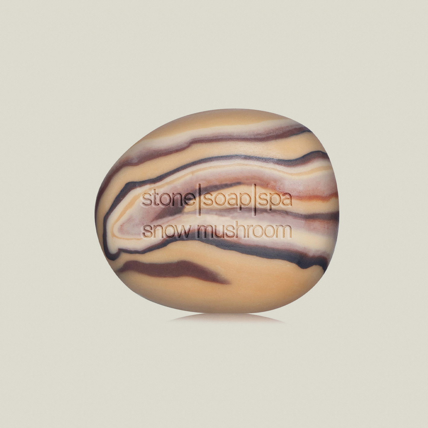 Stone soap spa 鵝卵石香氛輕柔磨砂皂＿浮光躍金