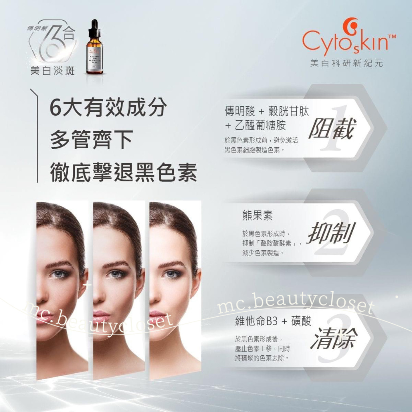 CytoSkin 傳明酸6合美白淡斑精華 30ml