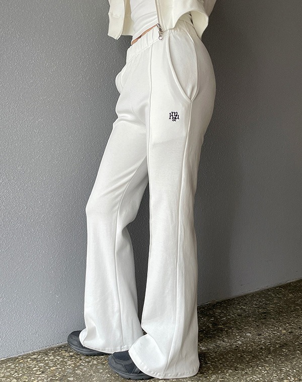 預訂｜MUAHMUAH LOGO STITCH LINE PANTS (2 COLOR)
