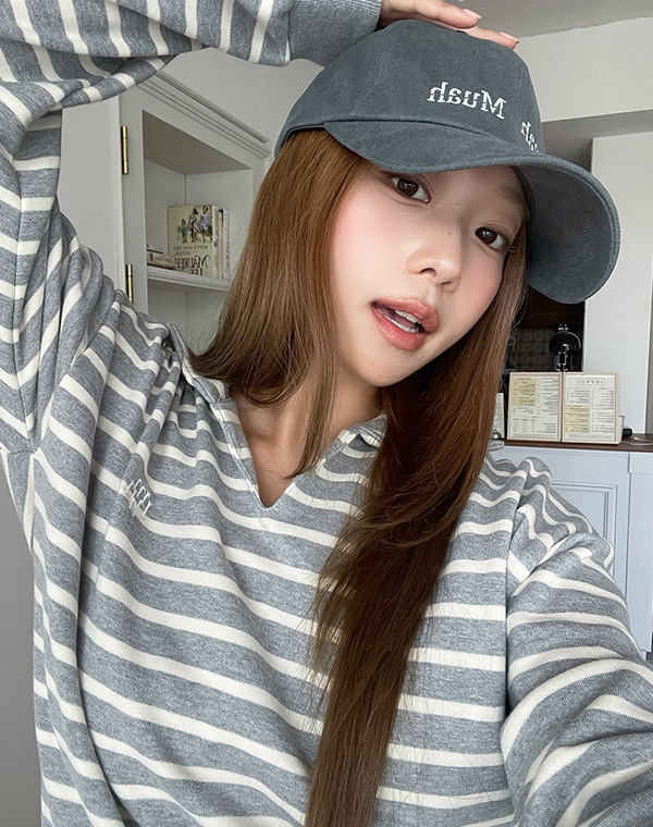 預訂｜MUAHMUAH LOGO STRIPE COLLAR MTM (2 COLOR)