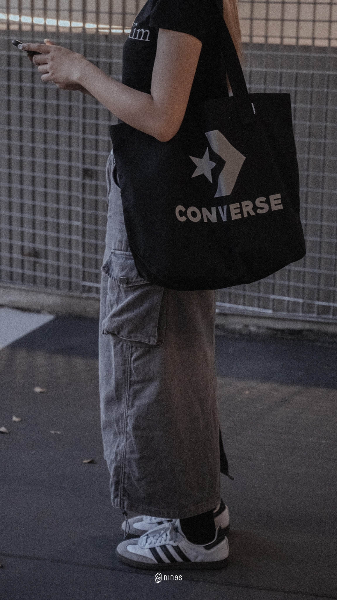 【現貨】CONVERSE TOTE 托特包 黑色 10024675-A01