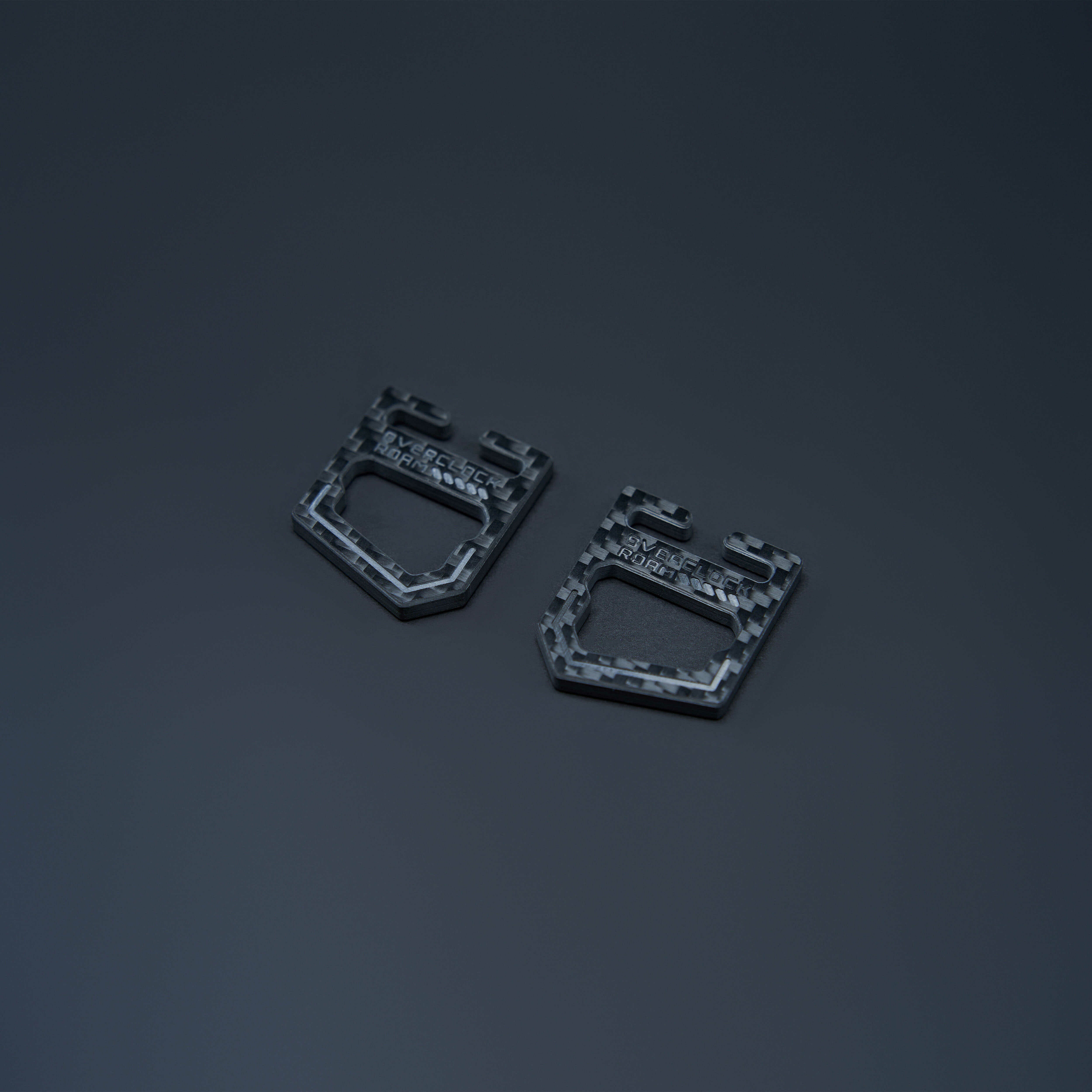 【超頻漫遊】CF-01碳纖維D型環扣可拆卸CNC雕刻訂製背包戶外扣具