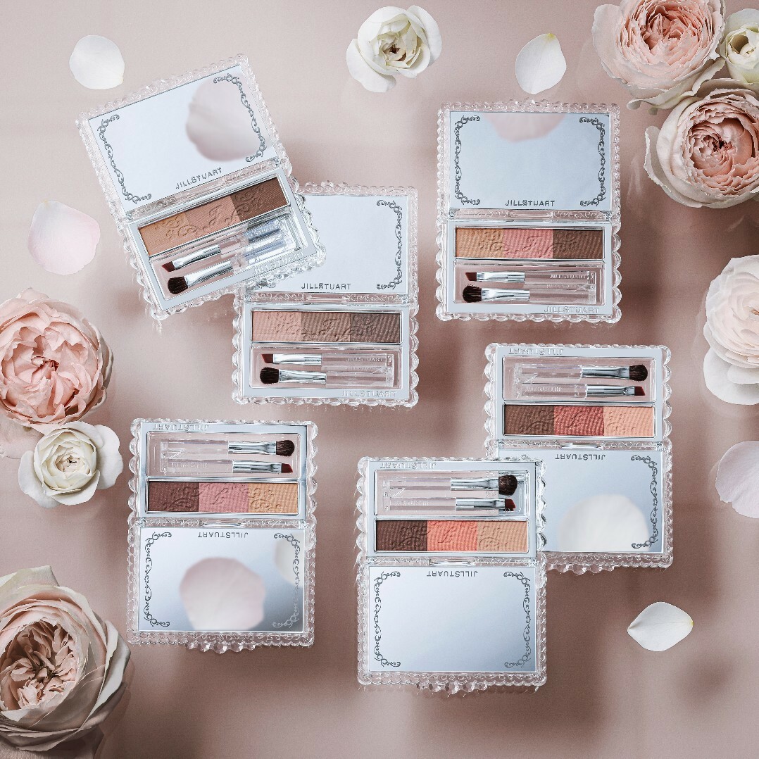 JILL STUART Bloom Nuance Brow Palette 三色眉盤 附折疊小刷子