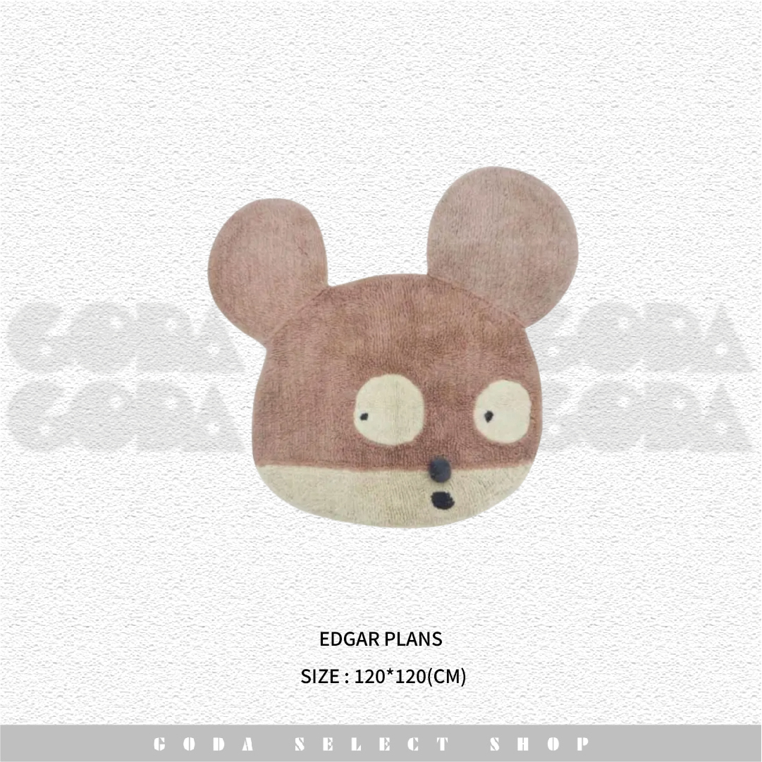 Edgar Plans X Lorena Canals Woolable Rug 老鼠小姐 地毯 #GT