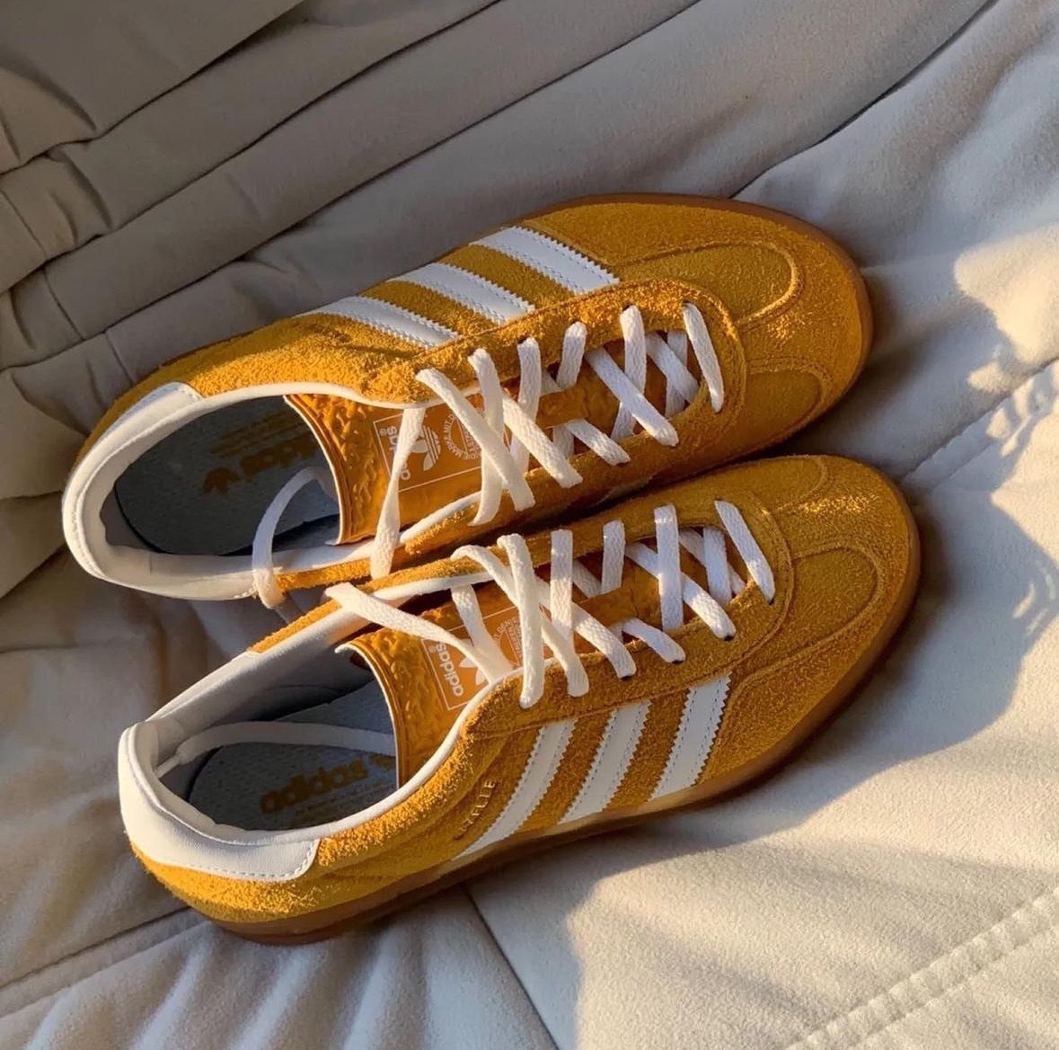 <2025ByeBye👋🏻> 255/27-Adidas Originals Gazelle 芒果黃 小黃人配色