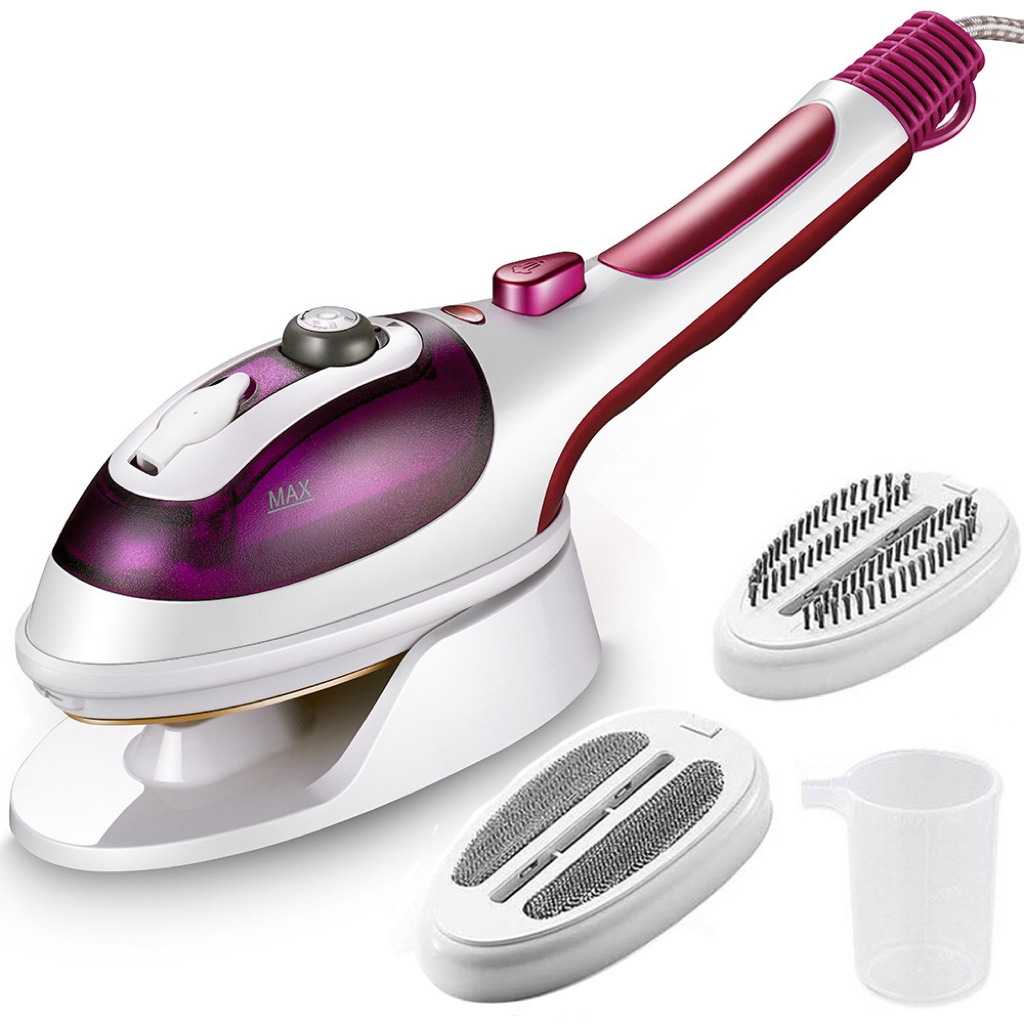 2合1 陶瓷鋁合金熨斗 (香港三腳插頭）