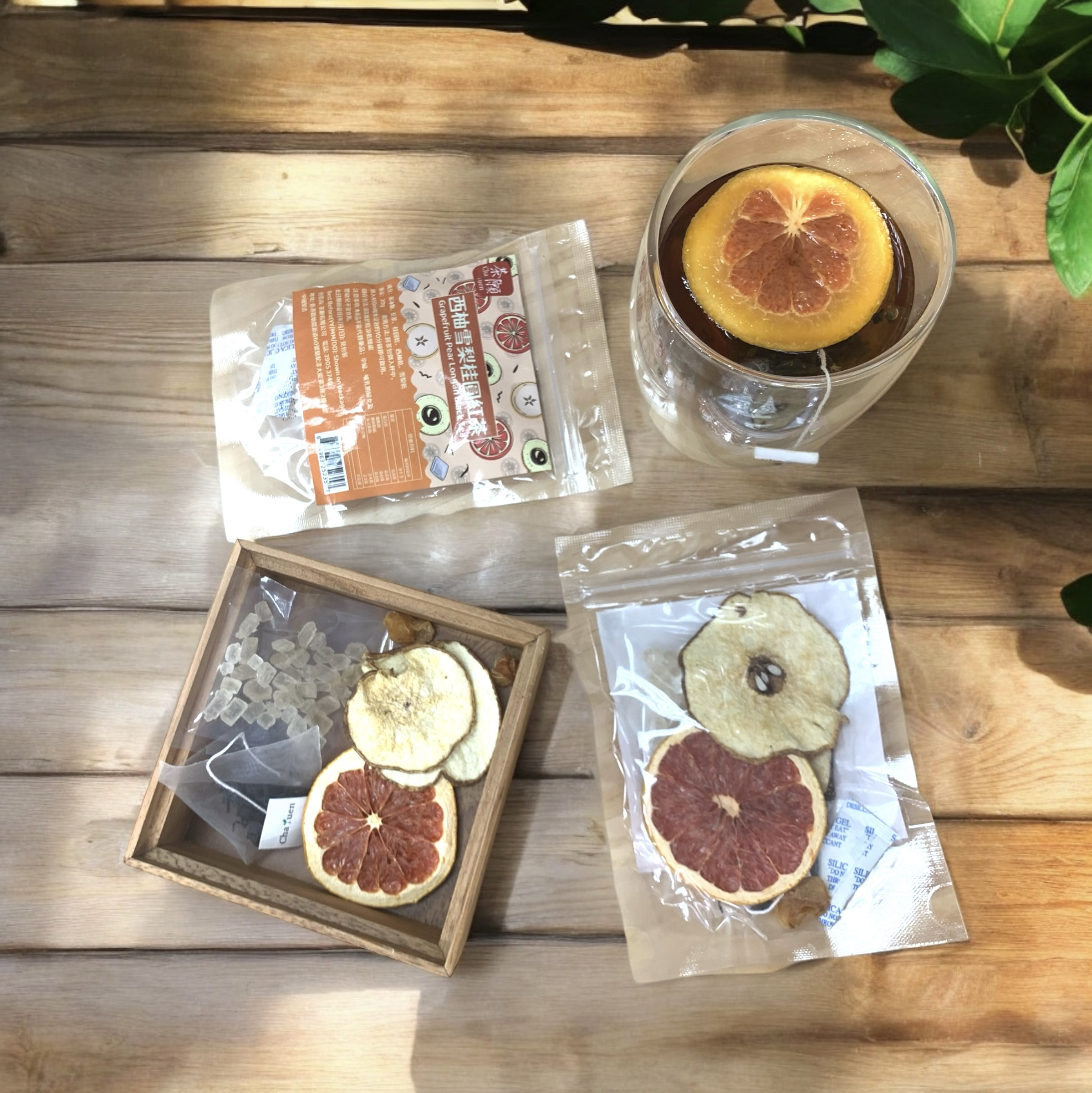 Cha Yuen - Grapefruit Pear Longan Black Tea 20g