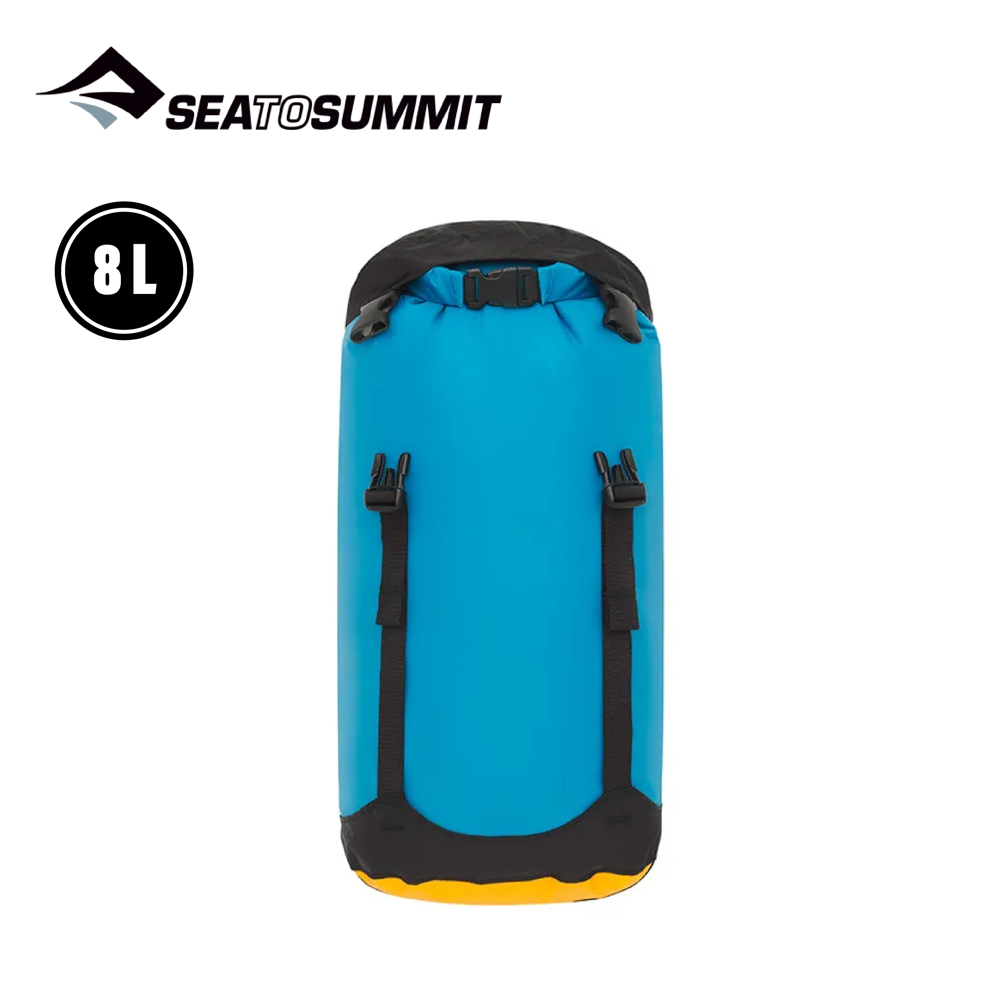 SEA TO SUMMIT 澳洲 70D eVent 輕量可縮透氣收納袋 8L (藍) 防水袋/收納/耐磨/打包/輕量/旅行 70STS11031-BU08