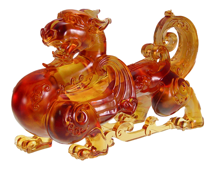 鹿港窯禮品館 開運利器 琉璃貔貅 守護您的家居幸福