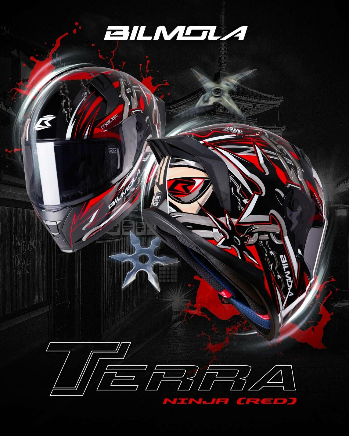 BILMOLA｜TERRA 忍者 紅