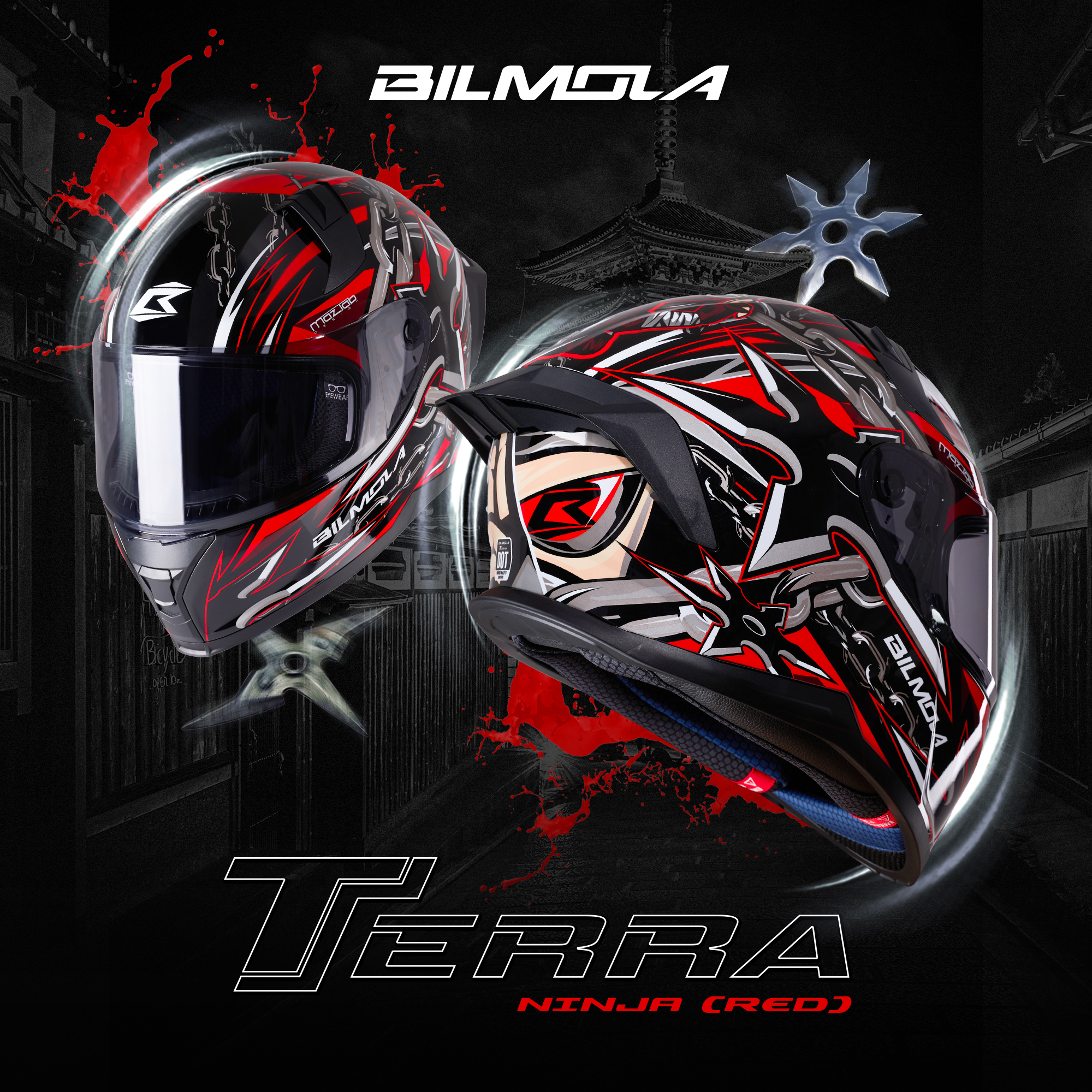 BILMOLA｜TERRA 忍者 紅