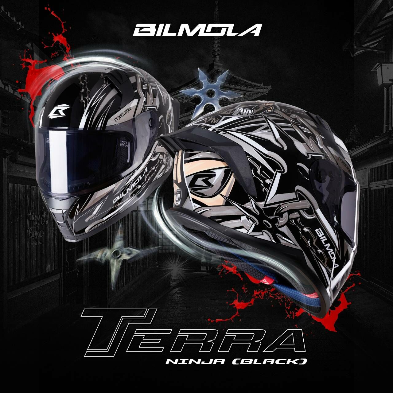BILMOLA｜TERRA 忍者 黑