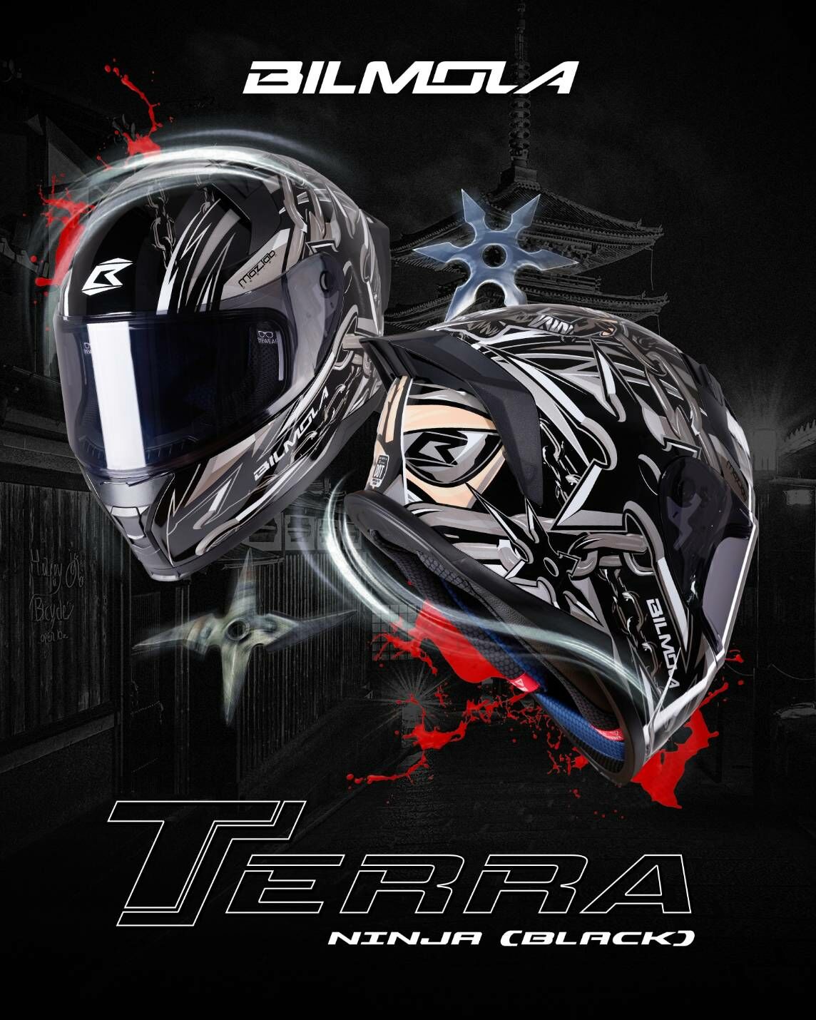 BILMOLA｜TERRA 忍者 黑
