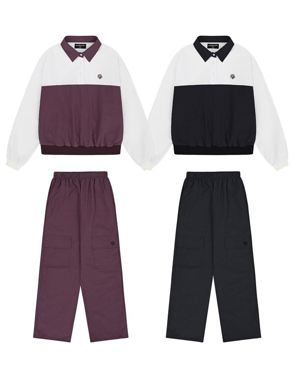 預訂｜MUAHMUAH [SET] PIGMENT ANORAK PANTS SET UP