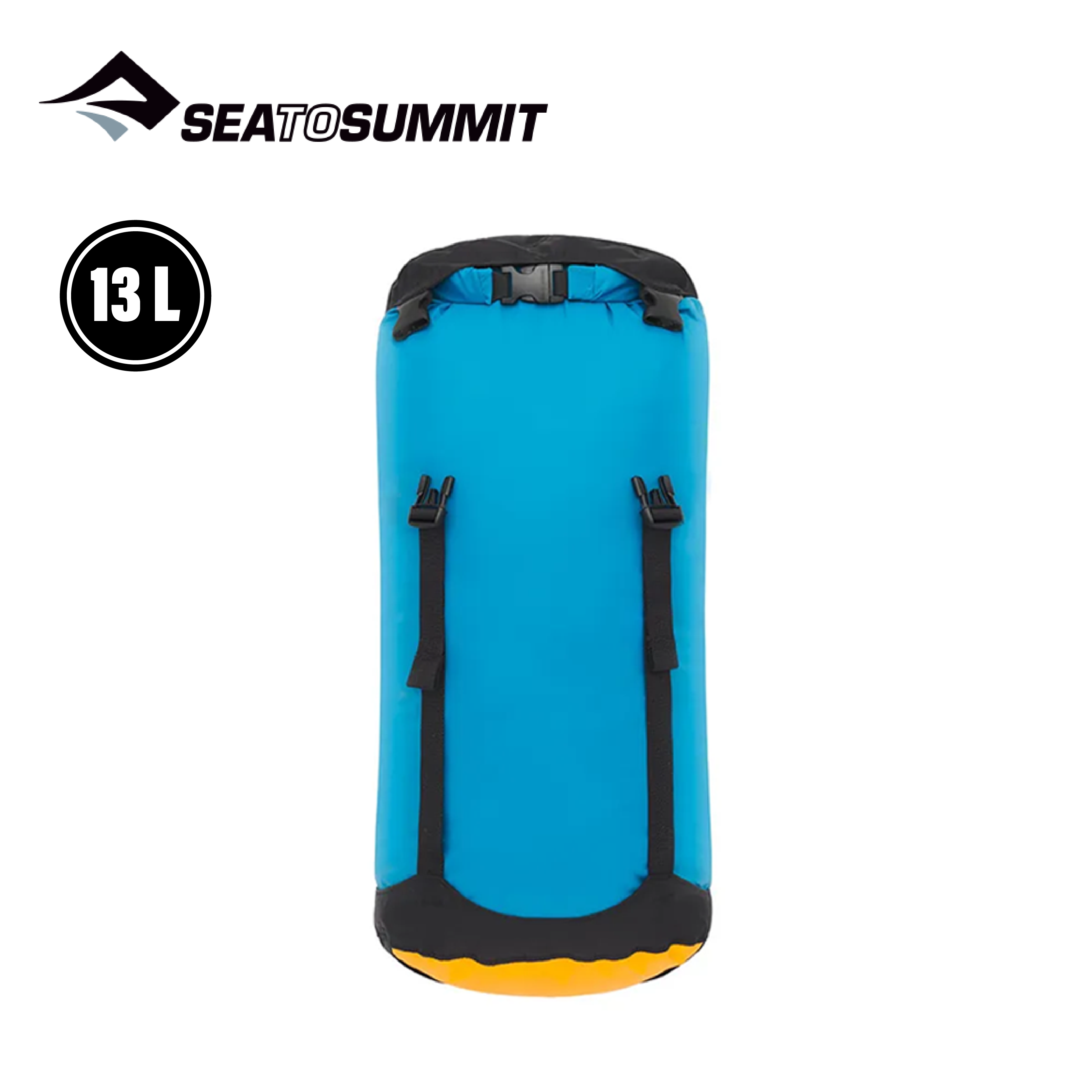 SEA TO SUMMIT 澳洲 70D eVent 輕量可縮透氣收納袋 13L (藍) 防水袋/收納/耐磨/打包/輕量/旅行 70STS11031-BU13