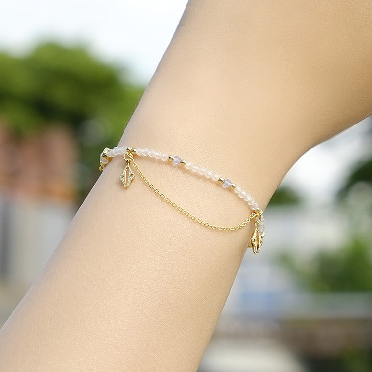 《桃園意象》桃園國際機場 • 出走地平線 – 月光石 – 手鍊