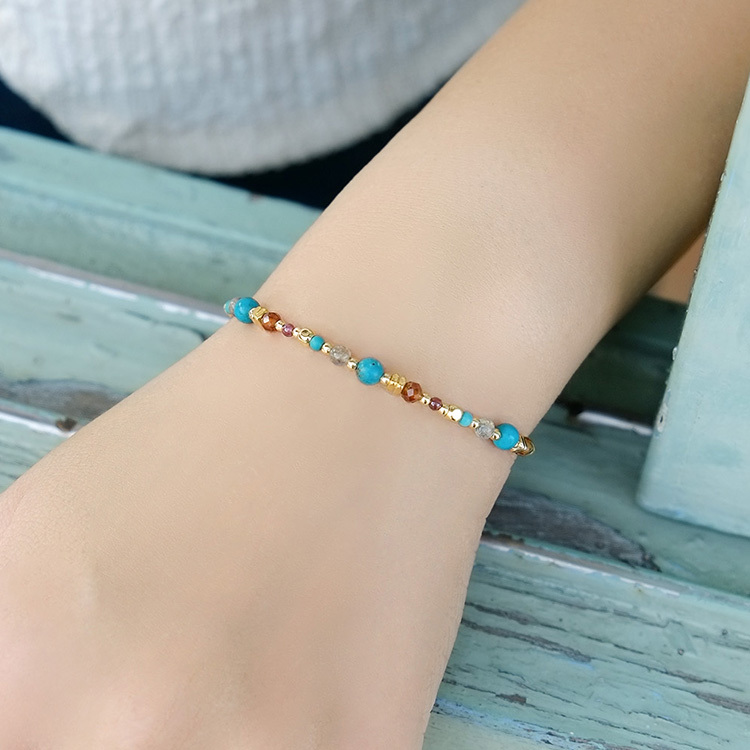 《桃園意象》馬祖新村眷村文創園區 • 眷戀重生 – 綠松石 – 手鍊