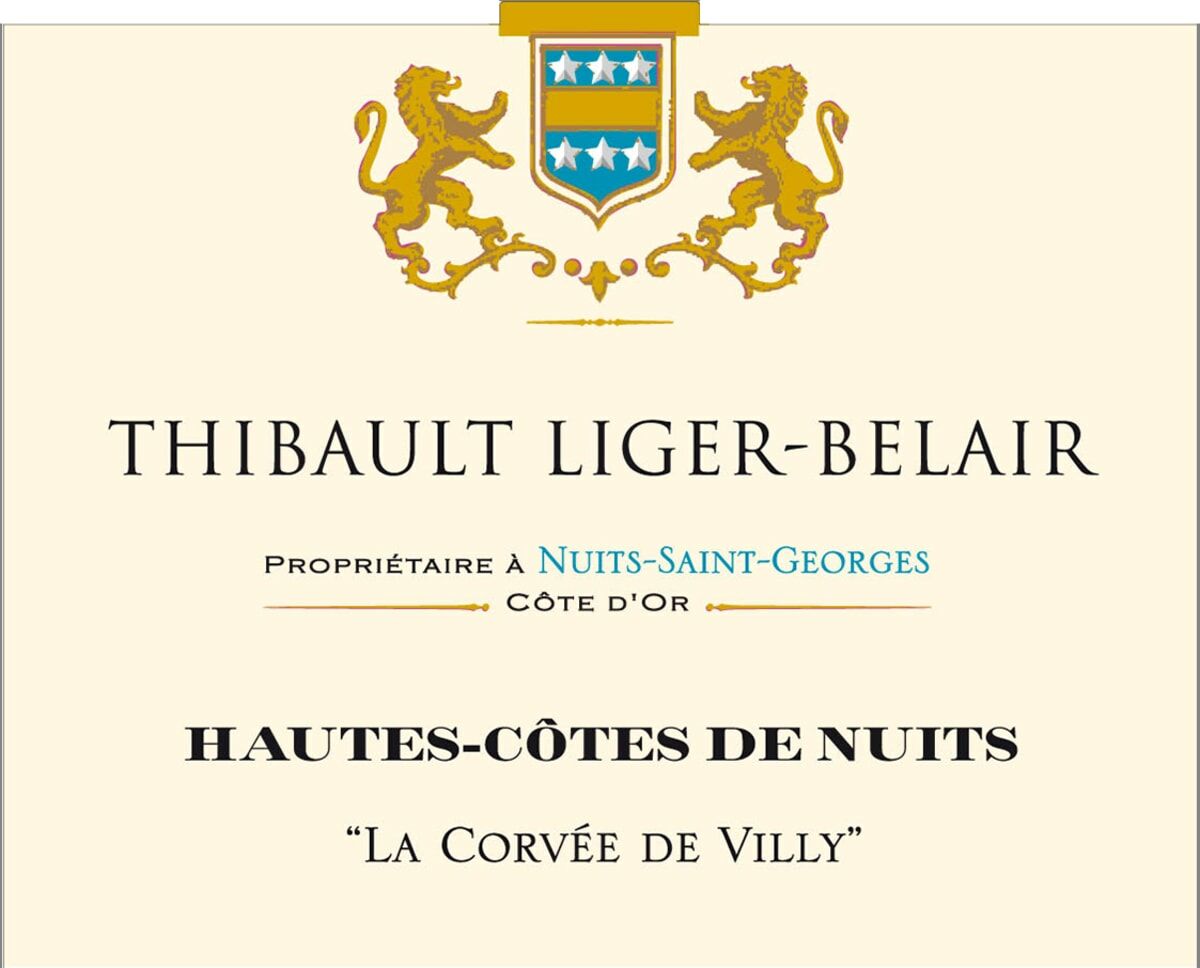 Thibault Liger-Belair Bourgogne Hautes Cotes de Nuits La Corvee de Villy 2020