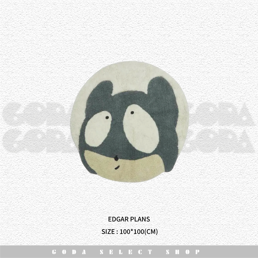 Edgar Plans X Lorena Canals Woolable Rug Astromouse 地毯 #GT