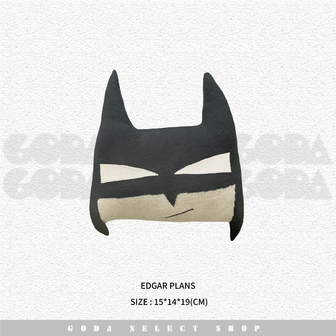 [現貨秒發]Edgar Plans X Lorena Canals Knitted Cushion Batboy 抱枕 #GT