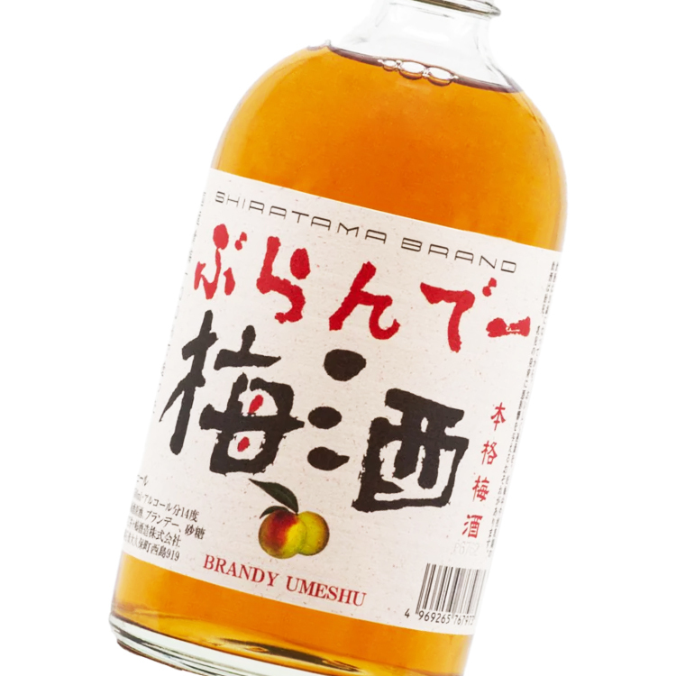 Shiratama Brand Brandy Umeshu明石 白蘭地梅酒｜ぶらんでー