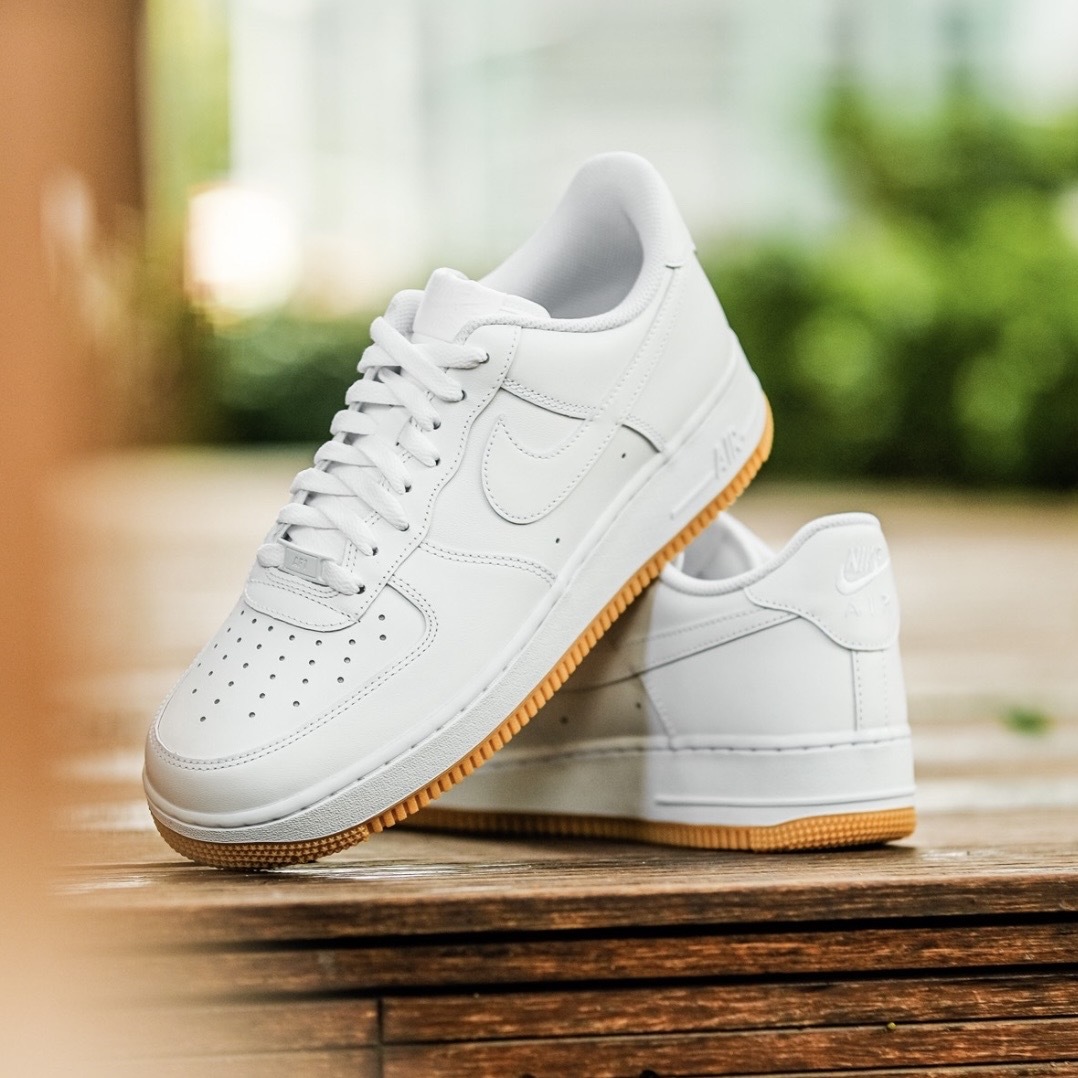 Nike AF1 Low 白生膠 焦糖底 DJ2739-100