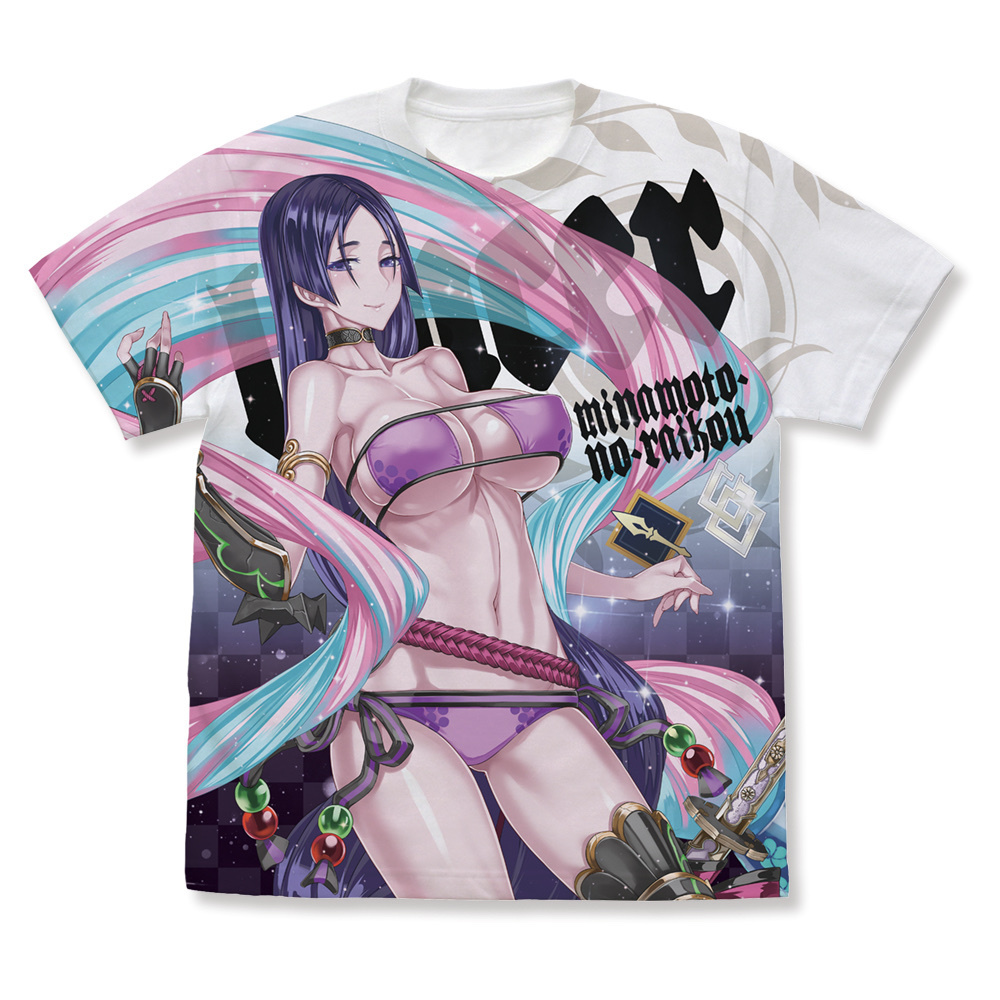 Cospa 0819 ランサー/源頼光 フルグラフィックTシャツ [Fate/Grand Order]