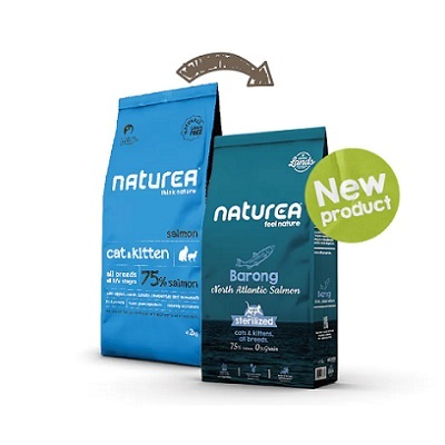 Naturea Barong系列 全貓 北大西洋三文魚 1.6kg / 5.5kg