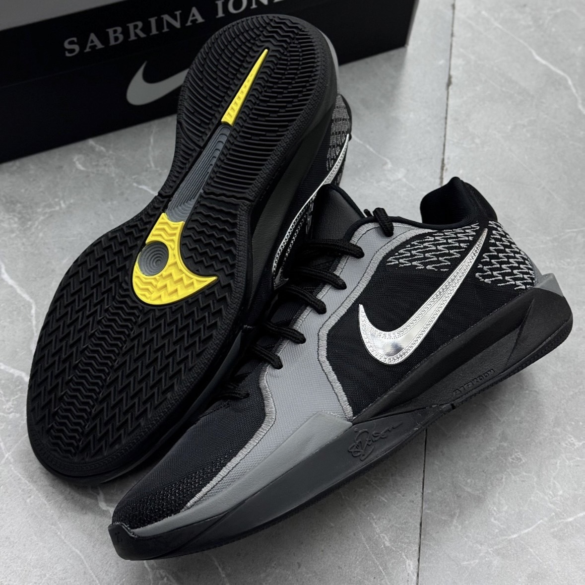 Nike Sabrina 2 ''COLOUR VISION'' Mirrored EP 電鍍黑電鍍銀鉤